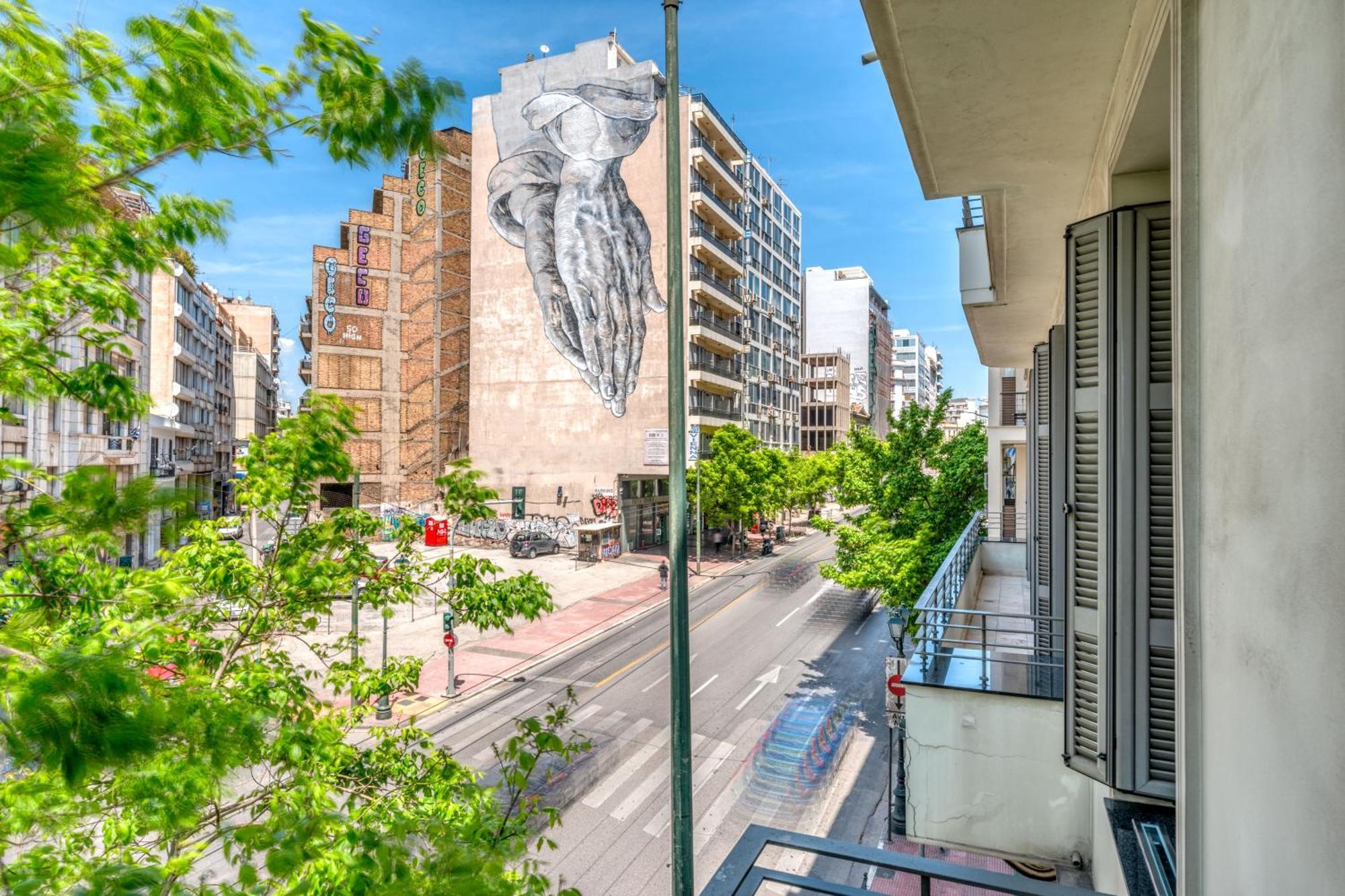 Chic Hotel Athena Bagian luar foto