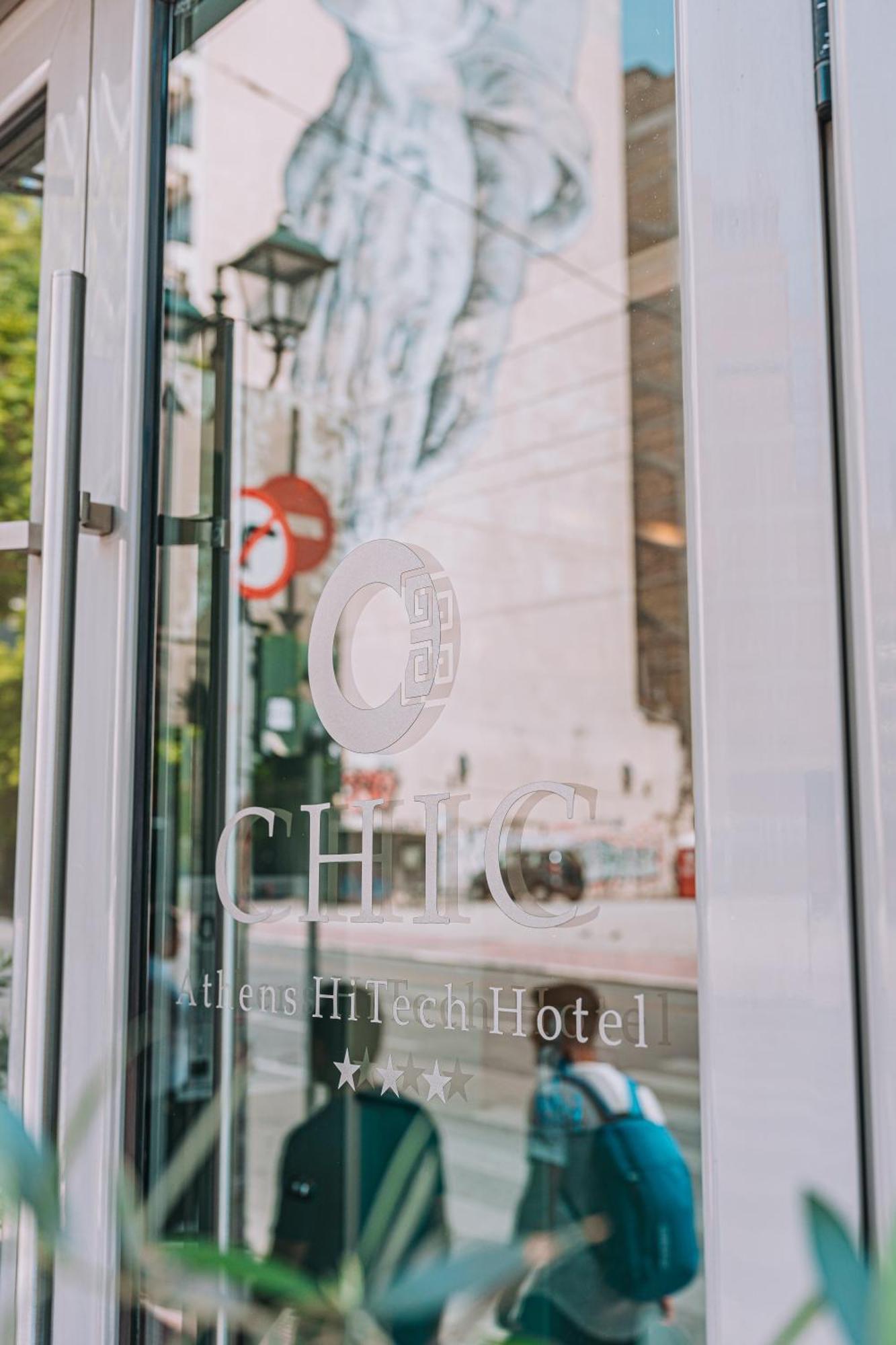 Chic Hotel Athena Bagian luar foto