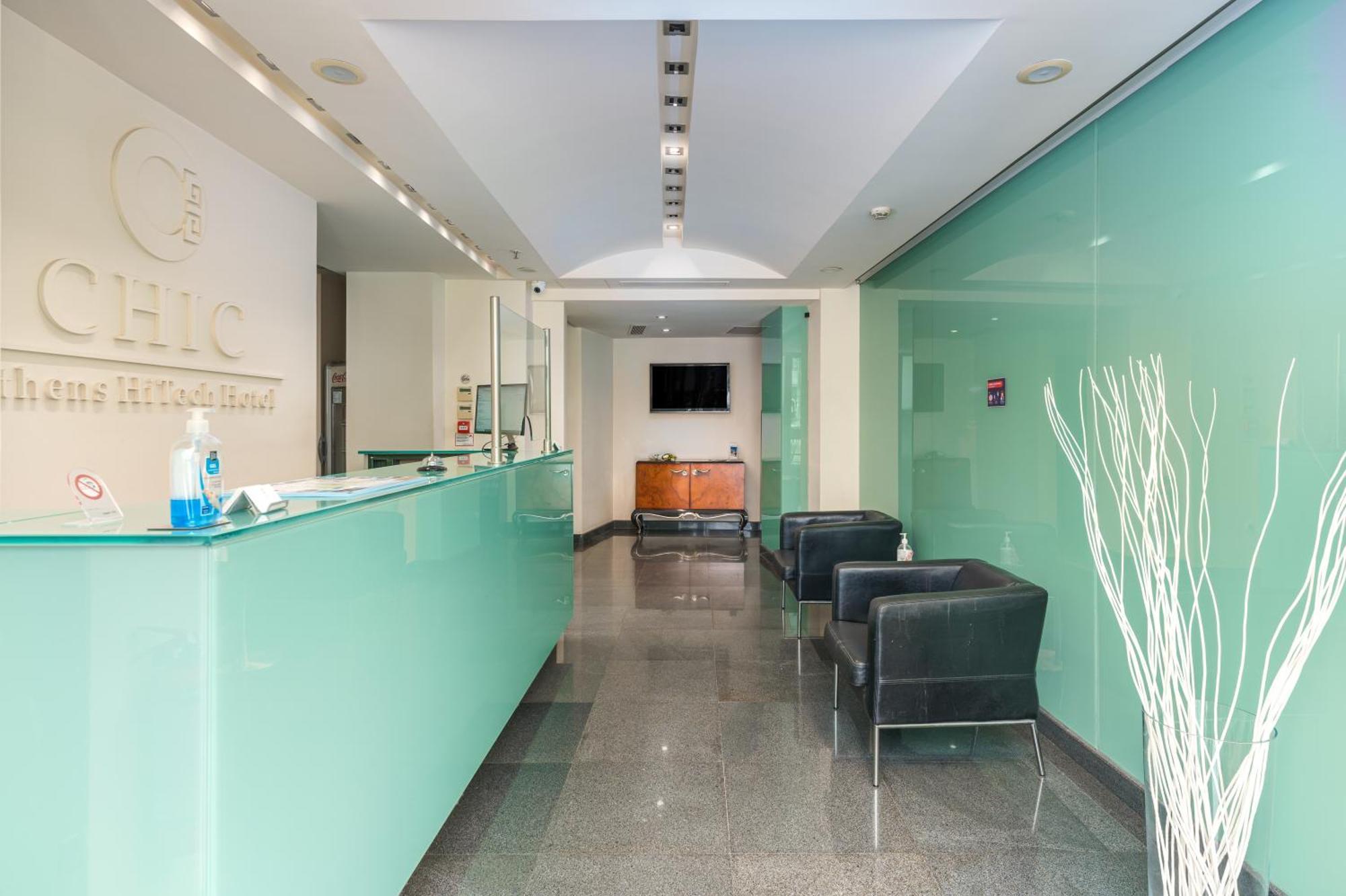 Chic Hotel Athena Bagian luar foto