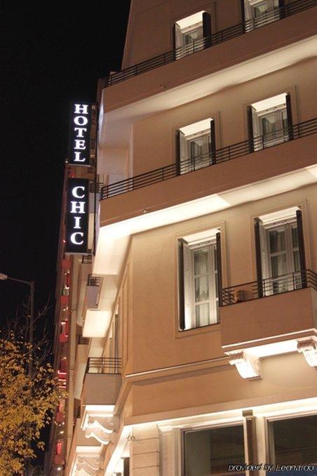 Chic Hotel Athena Bagian luar foto